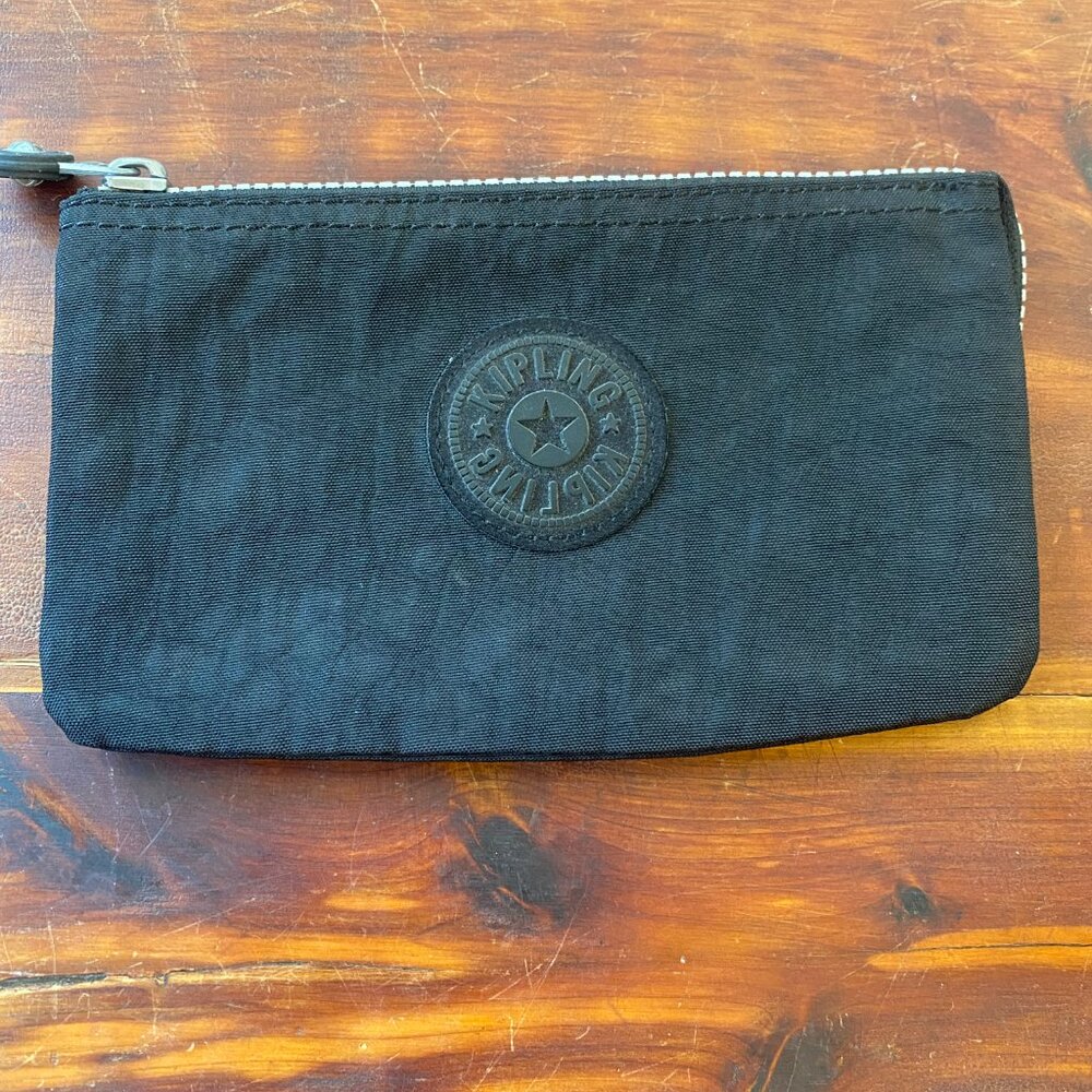 Kipling Small Creativity Soft Sided Black Wallet … - image 1